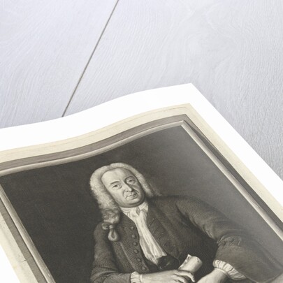 Portrait of the Composer Jacob Nozeman, 1745 by Anonymous