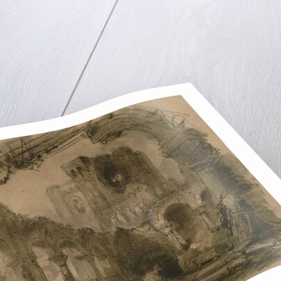 Set design for opera Macbeth by Giuseppe Verdi. Paris, Théâtre-Lyrique, 21.04.1865, 1865 by Anonymous
