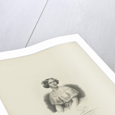 Portrait of the Soprano Jenny Lind, 1850s by Anonymous