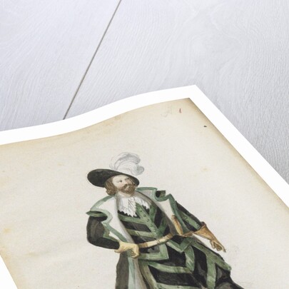 Costume design for the opera Louise Miller by Giuseppe Verdi, Paris Opéra, 02.02.1853, 1853 by Anonymous