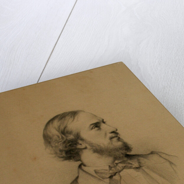 Portrait of the tenor Giovanni Matteo Mario, 1858 by Anonymous