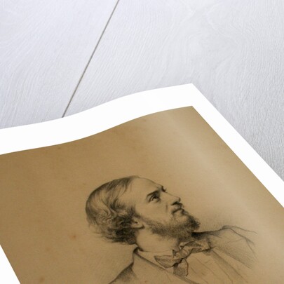 Portrait of the tenor Giovanni Matteo Mario, 1858 by Anonymous