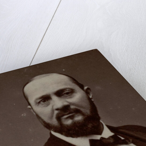 Portrait of the opera singer Enrico Tamberlik, 1870s by Anonymous