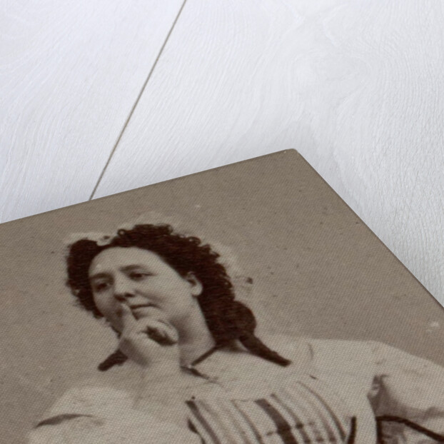 Rosina Penco as Leonora in Opera Il trovatore by Giuseppe Verdi, Teatro Apollo, Rome, 19 by Anonymous