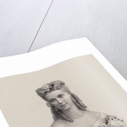 Christine Nilsson as Violetta in Opera La Traviata by Giuseppe Verdi, 1864 by Anonymous