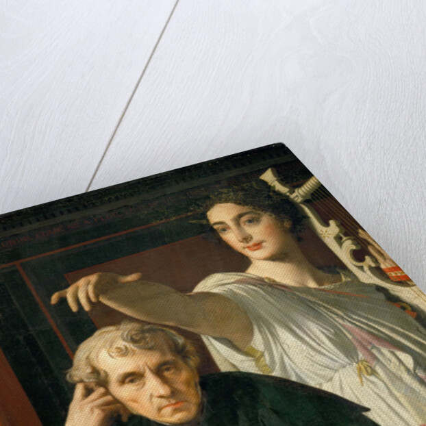 Luigi Cherubini and the Muse of Lyric Poetry, 1842 by Anonymous