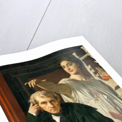 Luigi Cherubini and the Muse of Lyric Poetry, 1842 by Anonymous