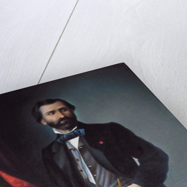 Portrait of the Composer Giuseppe Verdi, 1858 by Anonymous