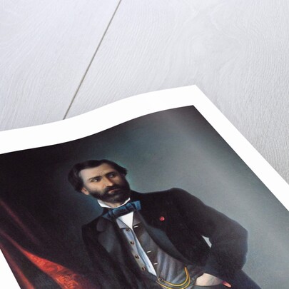 Portrait of the Composer Giuseppe Verdi, 1858 by Anonymous