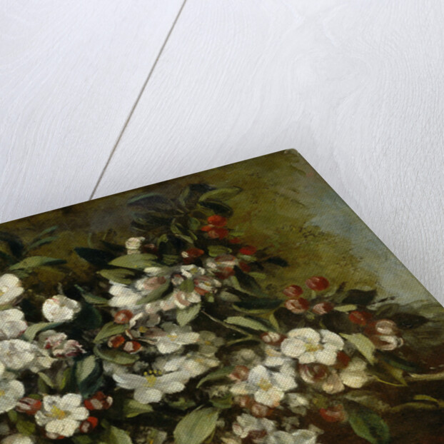 Branche de pommier en fleurs, 1872 by Anonymous