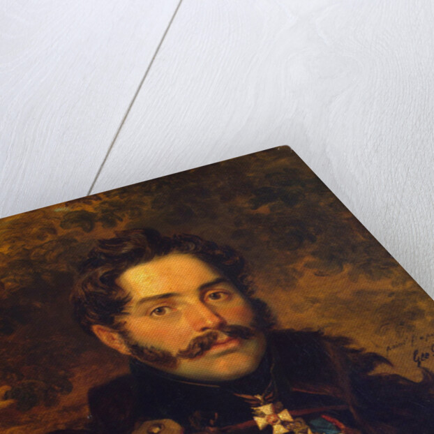 Portrait of General Count Alexander Fyodorovich Shcherbatov, 1826 by Anonymous