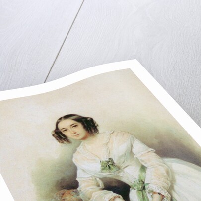 Portrait of Princess Olga Alexeevna Golitsyna, née Shcherbatova, 1847 by Anonymous