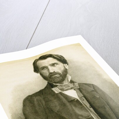 Portrait of the Composer Giuseppe Verdi, c. 1840 by Anonymous