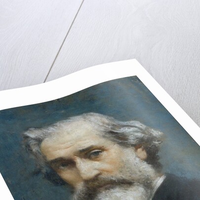 Portrait of the Composer Giuseppe Verdi, 1887 by Anonymous