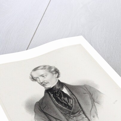 Portrait of the baritone Giorgio Ronconi, 1830s by Anonymous