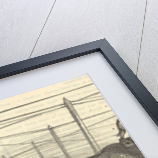 Caricature: Giuseppe Verdi and Teatro La Fenice, 1857 by Anonymous