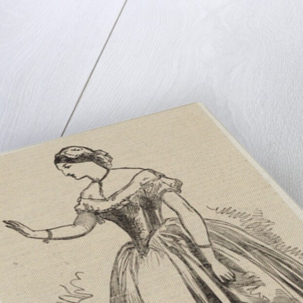 Portrait of the operatic soprano Erminia Frezzolini, Mid of the 19th cen by Anonymous