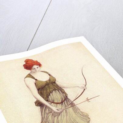 Costume design for the ballet Sylvia ou La Nymphe de Diane by Léo Delibes, 1901 by Anonymous
