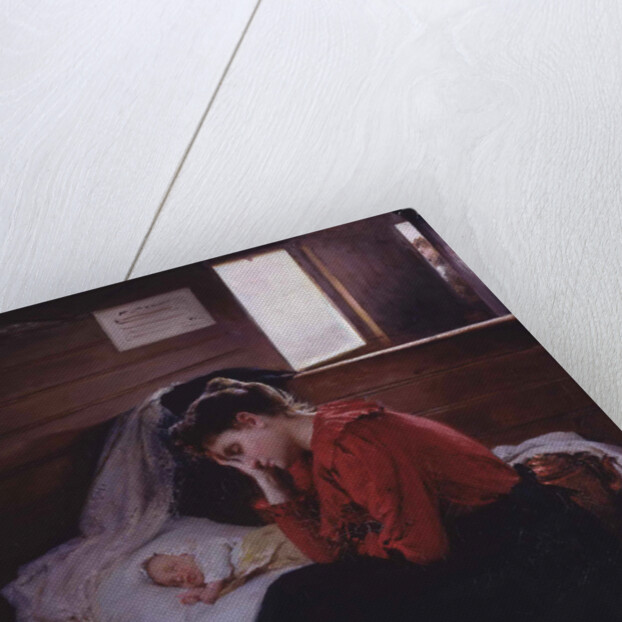 In A Railway Carriage, 1893 by Anonymous