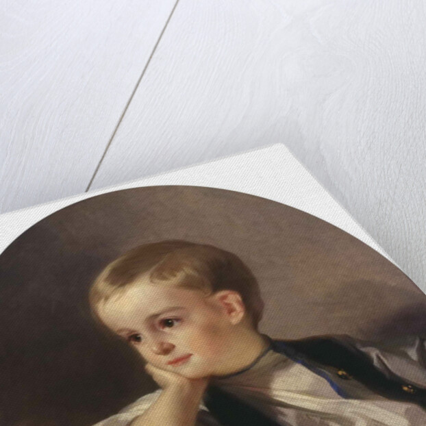 Portrait of Count Bobrinsky as child, 1882 by Anonymous