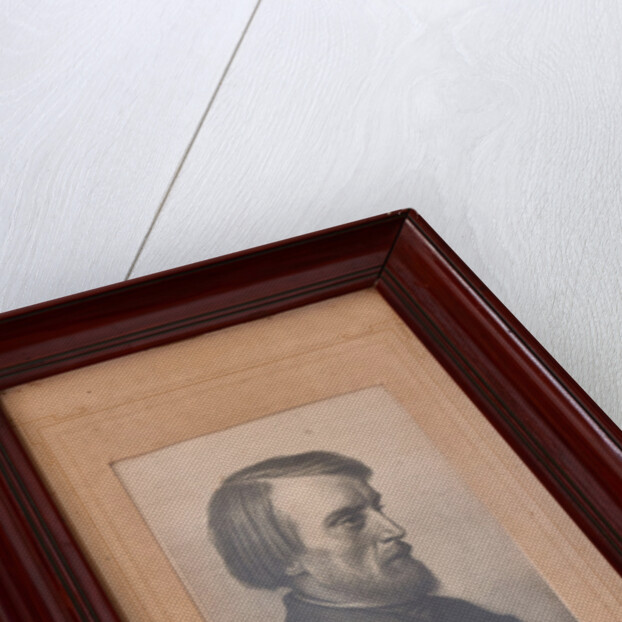 Portrait of the Literary critic and Philosopher Vissarion Grigoryevich Belinsky, Mid of by Anonymous