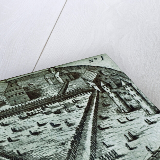 The Fortress in Alexandrovskaya village. Published by Jacob Ulfeldt, 1578 by Anonymous