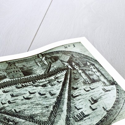 The Fortress in Alexandrovskaya village. Published by Jacob Ulfeldt, 1578 by Anonymous