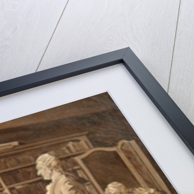 The Meeting of Encyclopédistes at Diderots Home, 1859 by Anonymous