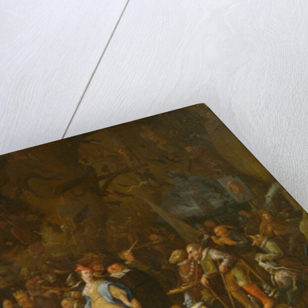 Luther in Hell, um 1700 by Anonymous