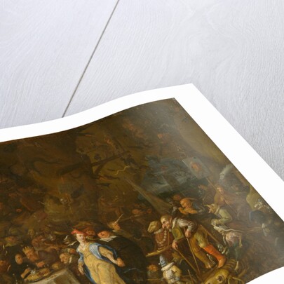 Luther in Hell, um 1700 by Anonymous