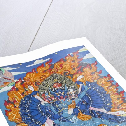 Vajrabhairava (Thangka), 19th century by Anonymous