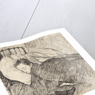 Osip Mandelstam sleeping by Anonymous