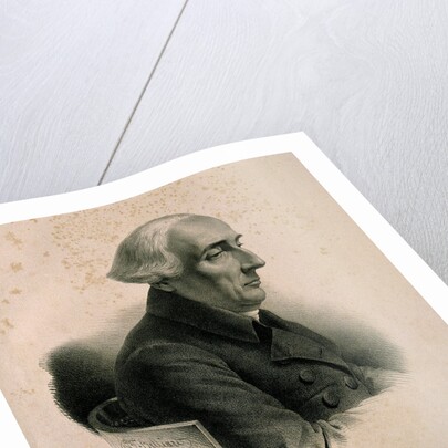 Portrait of the mathematician Joseph-Louis Lagrange by Anonymous