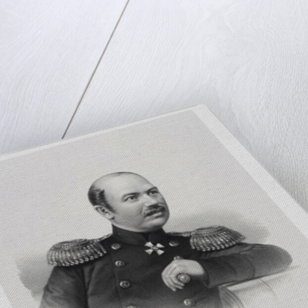 Portrait of Admiral Vladimir Ivanovich Istomin, 1855 by Anonymous
