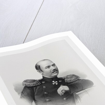 Portrait of Admiral Vladimir Ivanovich Istomin, 1855 by Anonymous