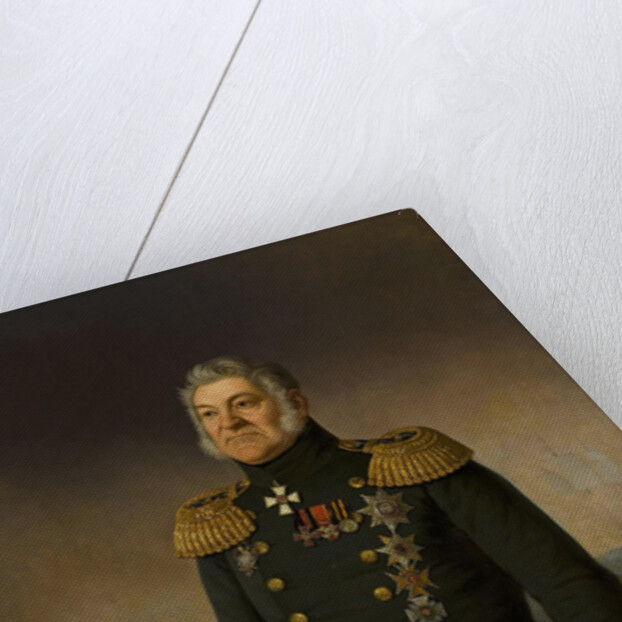 Portrait of Admiral Login Petrovich Heiden, 1877 by Anonymous