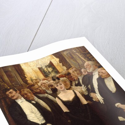 The most beautiful woman in Paris (La plus belle femme de Paris), 1883-1885 by Anonymous