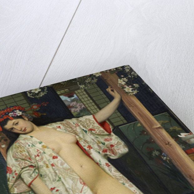 A Woman in Japan Bath (La Japonaise au bain), 1864 by Anonymous