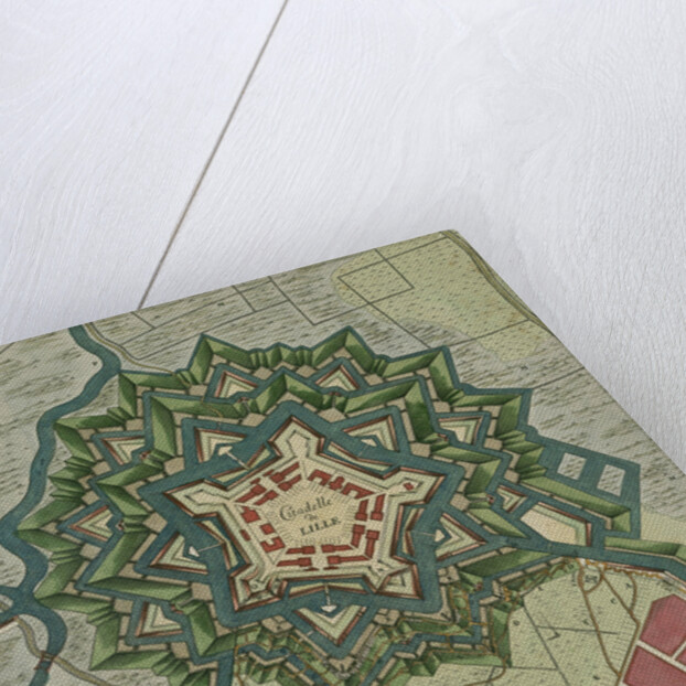 Plan of the Citadel of Lille, 1709 by Anonymous