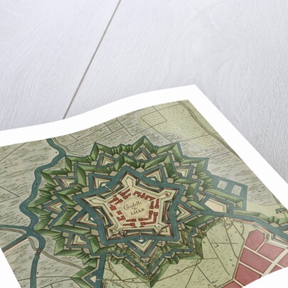 Plan of the Citadel of Lille, 1709 by Anonymous