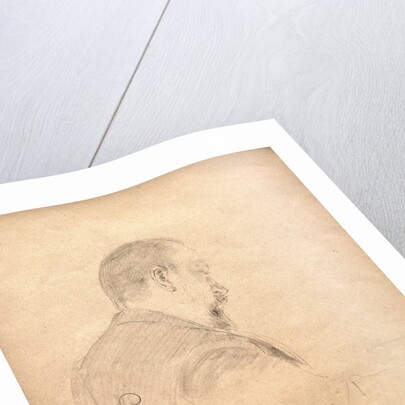 Portrait of the composer Alexander Glazunov, 1896 by Anonymous
