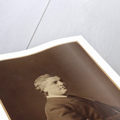 Portrait of the opera singer Ivan Alexandrovich Melnikov, 1880s by Anonymous