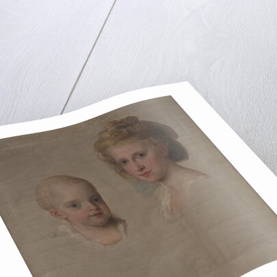 Luisa Maria and Maria Amalia of Naples and Sicily, future French queen, 1782 by Anonymous