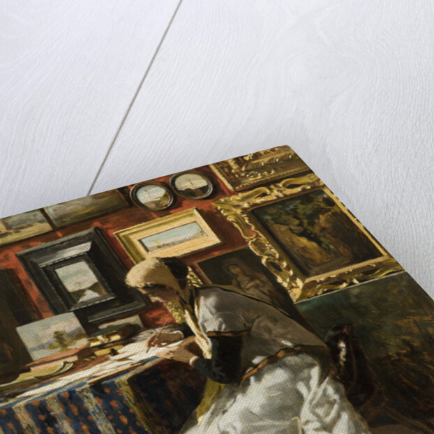 Unable to Wait - The Letter, 1867 by Anonymous