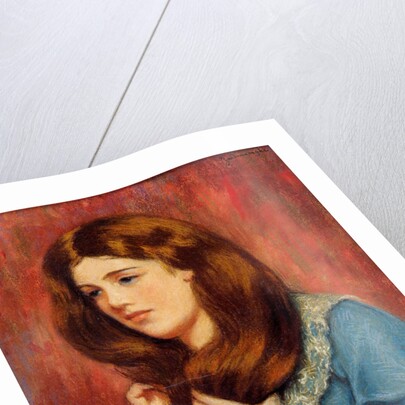 Portrait of a Girl, c. 1890 by Anonymous