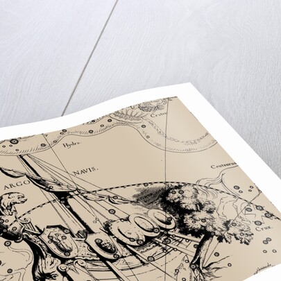 The constellation Argo Navis, 1690 by Anonymous