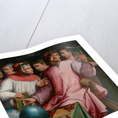 Group Portrait of Six Tuscan Poets (Dante, Petrarca, Boccaccio, Guido Cavalcanti, Marsilio Ficino an by Anonymous