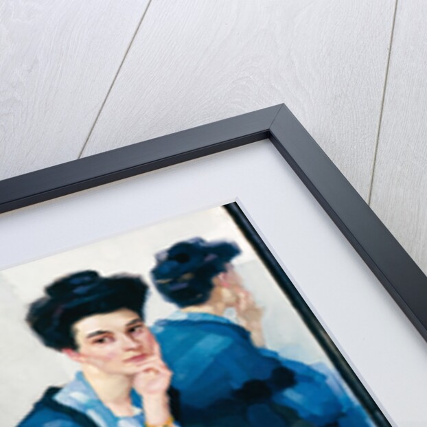 Lady in Blue, 1908 by Anonymous