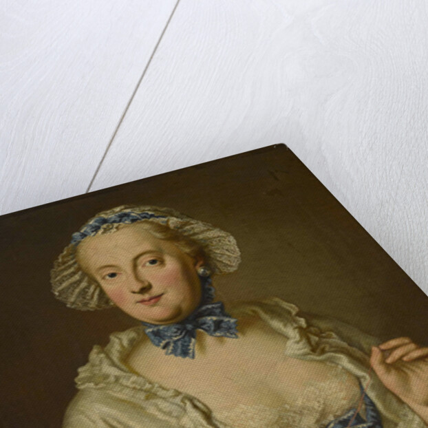 Maria Anna Sophia of Saxony, Electress of Bavaria with a reel by Anonymous