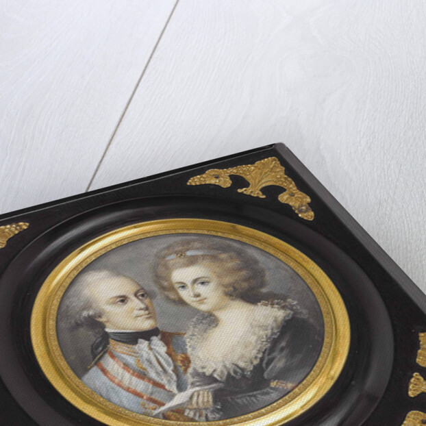 Prince Albert of Saxony, Duke of Teschen and Maria Christina, Duchess of Teschen (1742-1 by Anonymous